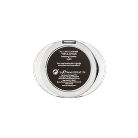 No7 Lift & Luminate Triple Action Powder - Light - Pressed Makeup Setting Powder for Face - Compact Setting Powder Reduces the Appearance of Fine Lines & Enhances Glow (10g)