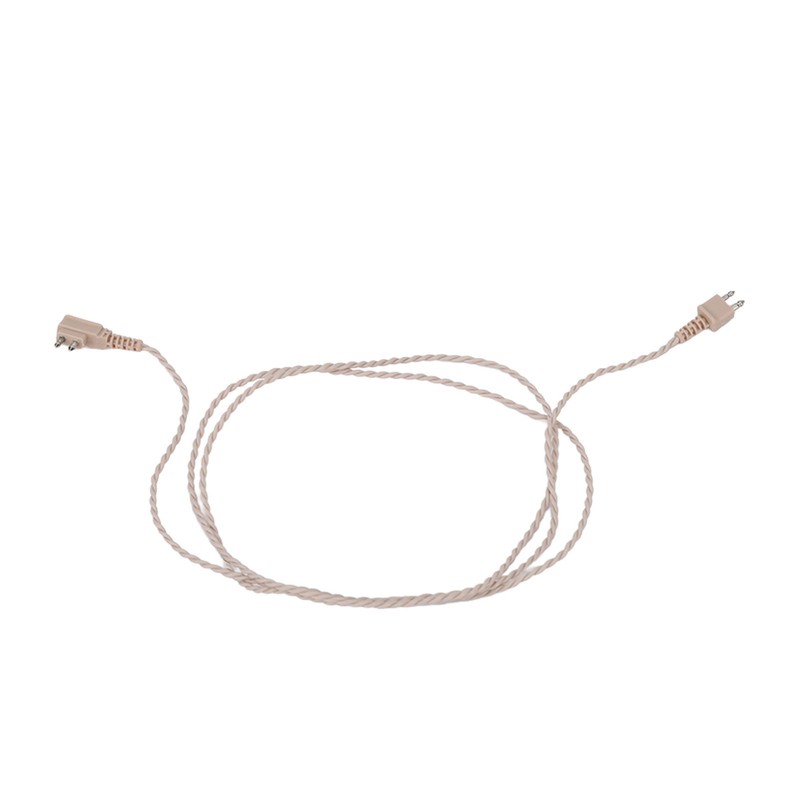 10Pcs 2pin Hearing Aid Cable High Temperature Resistance PVC Reliable