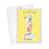 Tiny Expressions 1st Birthday Card for Boy or Girl with