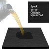 2 Pcs 22" Oil Drain Splash Pad,No Splatter Pad Oil