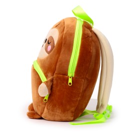 Puckator Adoramals Cody the Sloth Plush Rucksack Backpack - Children's Backpacks - Small Luggage Bag - Travel Backpack For School - Toddler Kids Backpack - Cute Bags - Nursery Backpack Back Pack