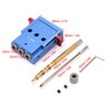 Pocket Hole Drilling Kit Woodworking Oblique Drill Guide Set Positioner