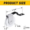 Nkiy Quen 1 Inch Sliding Screen Door Rollers 4 Pcs