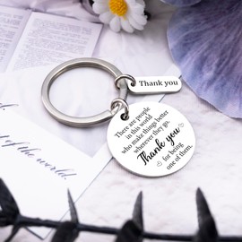 Cxulquvs Office Gifts for Coworkers Thank You Keychain Best Co Workers Appreciation Gifts for Coworkers Women Men Farewell Gift Ideas for Coworker