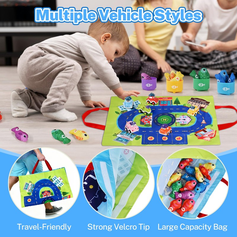 Goldge 2 in 1 Montessori Toys for 1 Year Old，Toddler