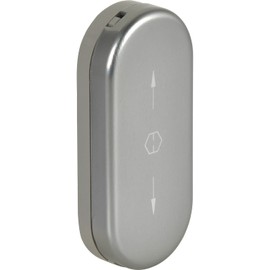 HOPPE 811601 Aluminium Stainless Steel Effect Window Handle Hole Concealed Top Rose