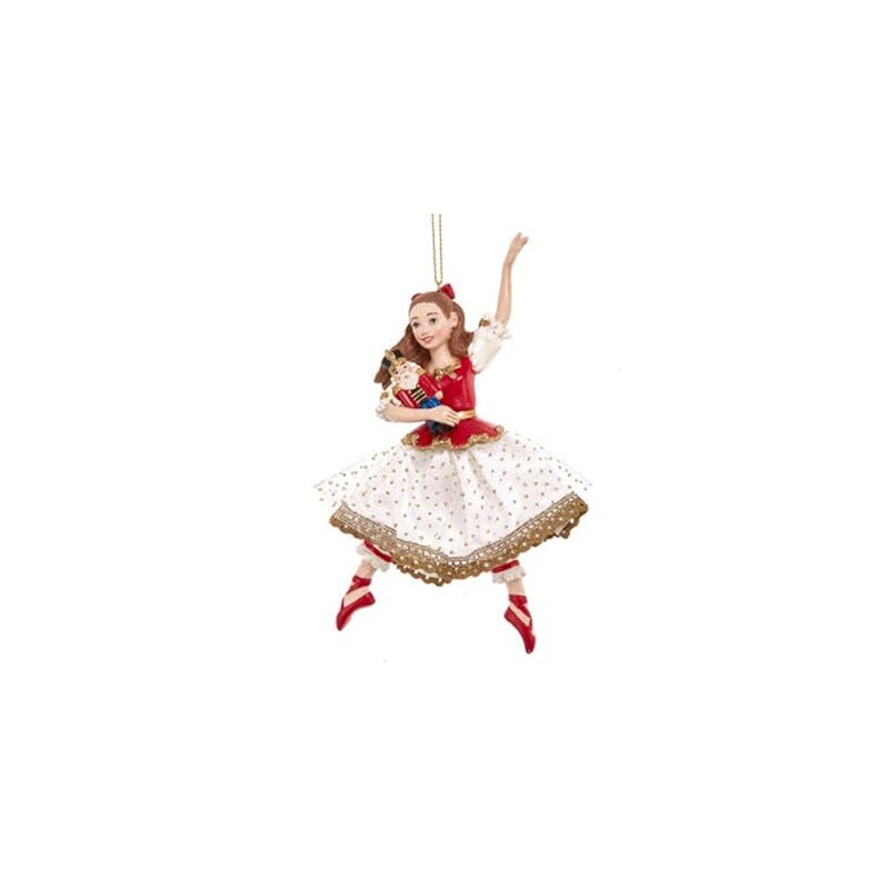 Kurt S. Adler Red Clara with Nutcracker Ornament