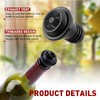 48 Pcs Wine Stoppers Vacuum for Wine Bottle, Rubber Wine
