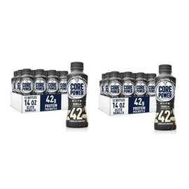(24Packs)Fairlife Core Power Elite 42g High Protein Milk Shake, Flavor Variety, Chocolate, Vanilla, Strawberry, 14 Fl Oz (2 Packs of 12) - Specification: Fairlife42g_Val_24Packs
