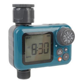 Generic Sprinkler Timer, Programmable Hose Timer Digital Irrigation Controller with Rain Delay, Manual and Automatic Watering System, for Garden Yard Lawn