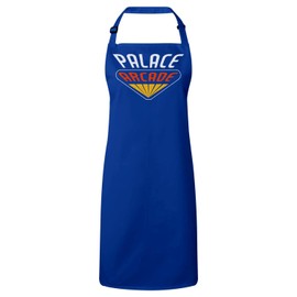 Fabulous Premium Kitchen Apron Palace Arcade Geek Video Games Series 80s, blue