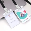 Lanyard with Card Holder 5 Sets Id Card Holders with