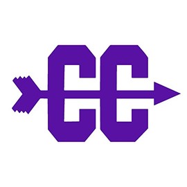 STICKER DAD Cross Country Symbol Vinyl Decal by stickerdad® - Size: 5", Color: Purple - Windows, Walls, Bumpers, Laptop, Lockers, etc.