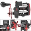 Portable Sea Fishing Reel with Digital Display Counter Trolling Lateral