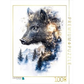 CALVENDO Puzzle Wild Boar | Size
