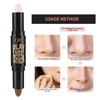 iwobi Lady Concealer Pencil Double End Make-Up Concealer Pen Cover