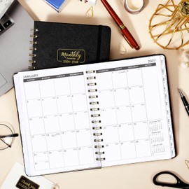 2026-2029 Monthly Planner - 3 Year Monthly Planner 2026-2029, Jul. 2026 - Jun. 2029, 36-Month Calendar with Hardcover, Inner Pocket, 6.4'' x 8.5''