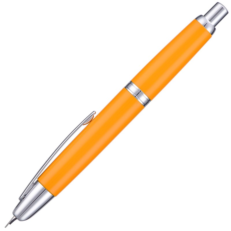 Jinhao 10 Capless Fountain Pen with Box, Orange Retractable Fine