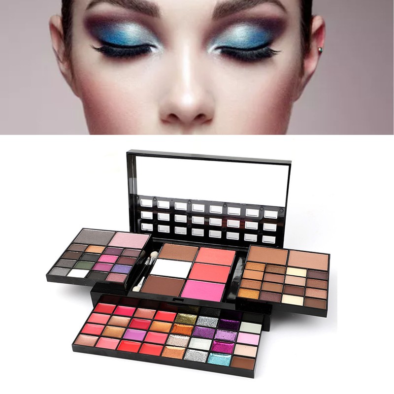 All In One Makeup Kit 74 Colors Eyeshadow Lip Gloss