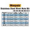 Stainless Steel Rivet Nuts M3 M4 M5 M6 M8 M10