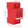 Surge Protective Device Photovoltaic Breaker Protector DC1000V 60KA Distribution Box