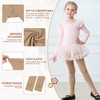 Century Star Girls Ballet Dance Stirrup Tights Ultra-Soft Dance Stockings