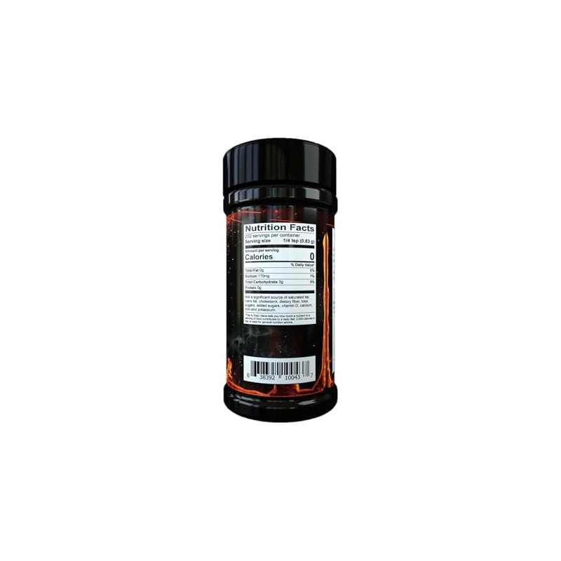 Bearded Butchers Hot Blend Seasoning, 6 oz Shaker - Habanero