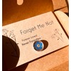 Forget Me Not Memorial Pin, Flower Design, Funeral Favour, Bereavement