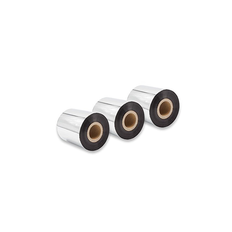 vhbw 3 x Thermal Transfer Tape Compatible with Godex EZ-6300