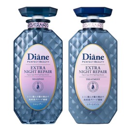 Diane 다이안 엑스트라 나이트 리페어 블루 나이트 베리 향 샴푸 450mL + 트리트먼트 450mL 세트 Diane Extra Night Repair Blue Night Berry Scent Shampoo 450mL + Treatment 450mL Set