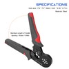 HSC8 6-4 0.25-10m㎡ AWG23-7 Ferrule Crimping Tool Kit High Hardness