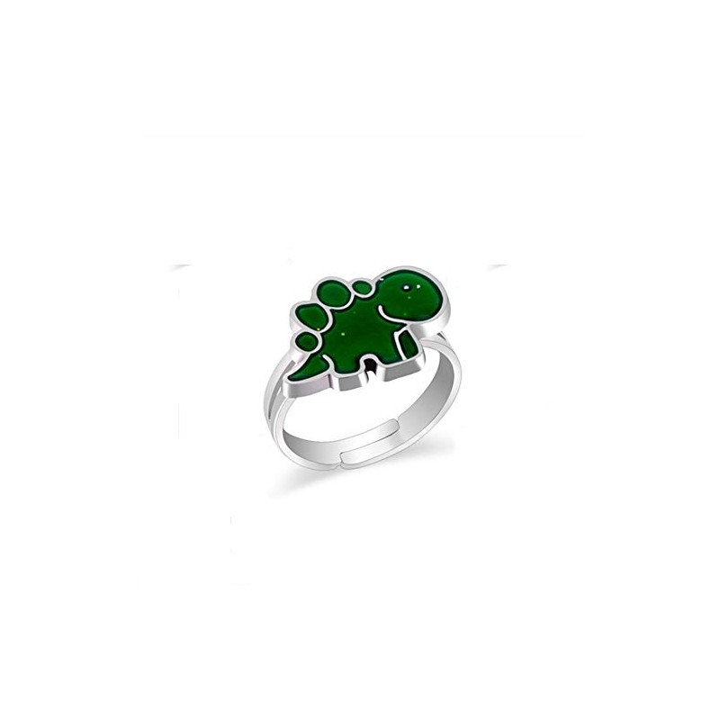 Caiyao Love Heart Dinosaur Sun Smile Face Color Change Ring
