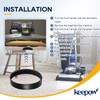 KEEPOW Vacuum Belt for Kirby, 301291G Replacement Belt Compatible with