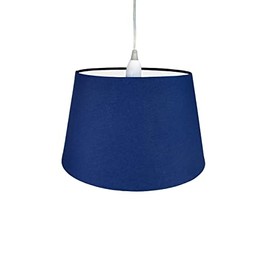 Cotton Drum Shade â Navy