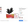 Splash Guantes De Nitrilo Negros Splash - Caja Con 100