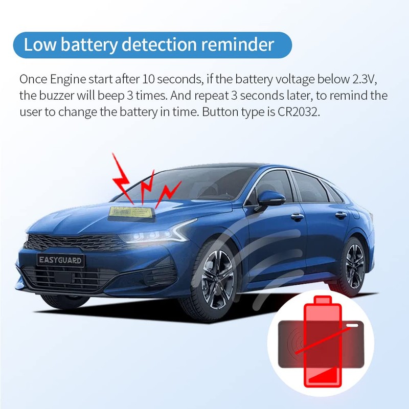 EASYGUARD IM002 Car Immobiliser System with Engine Automatic Lock/Unlock within