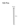 sourcing map 100pcs 2.5mm x 35mm Dowel Pin 304 Stainless