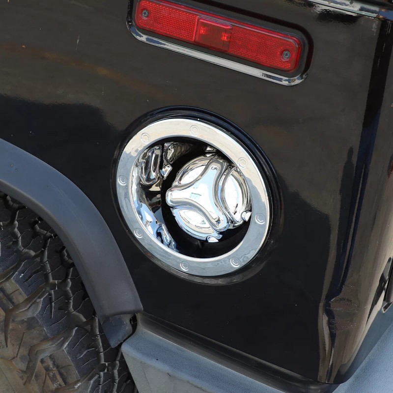 cartiangous ABS Chrome Fuel Tank Cap For Hummer H2 2003-2009