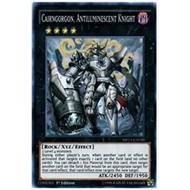 yugioh - Cairngorgon, Antiluminescent Knight MP15-EN030 1st Edition Super Rare - Mega Pack 2015