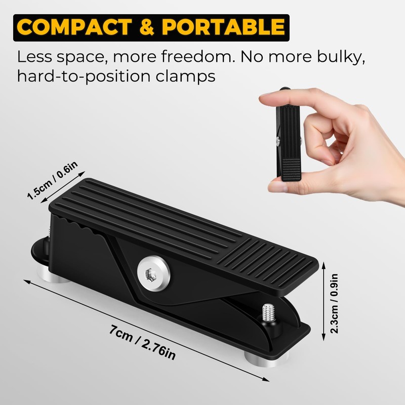 Magnetic Helping Hands Clamp Metal, Adjustable Third Hand Soldering Holder