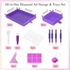 Diamond Art Trays with Lids - Diamond Art Painting Storage,Diamond
