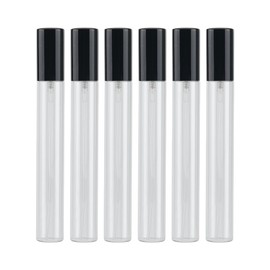 BEAMARKER 4Pcs Glass Spray Bottles 15ml Fine Mist Refillable Perfume Atomizer Small Empty Sample Containers Mini Travel Spray Bottles Portable for Women Men Fragrance Scent Liquid Air Fresheners