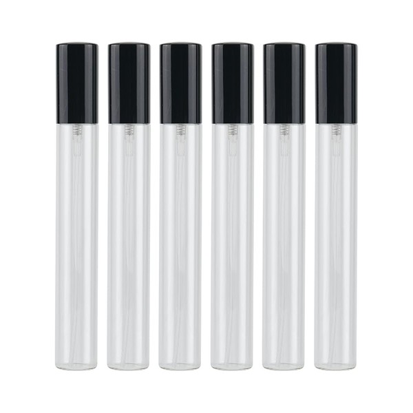 BEAMARKER 4Pcs Glass Spray Bottles 15ml Fine Mist Refillable Perfume