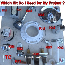 Ceramic Tile Cutters Kit - 4 Porcelain Drills, Hole Saw for Pipes, Blade for Notching, Grinder Saw for Cutting Sockets, File for Trimming Edges, Grout Rake for Cleaning