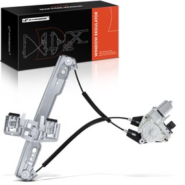 A-Premium Electric Power Window Regulator with Motor Compatible with Ford Fiesta 2011-2019, Front Left Driver Side