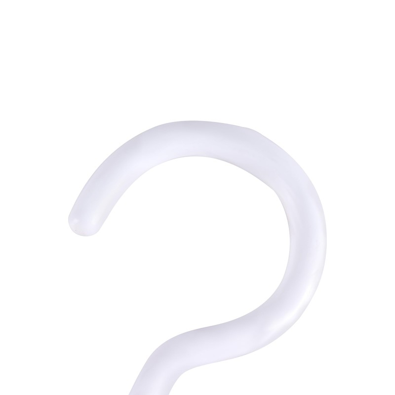 TIOMIOSEA Screw hooks, white, 70 mm, pack of 20, hook