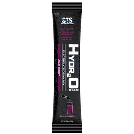 STS Hydro Stix Hydration Powder Packets Acai Berry Electrolyte Replacement Single Serving Easy Open - 10 Pack (16 Gram)