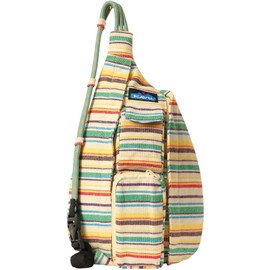 KAVU Mini Interwoven Rope Bag Sling Pack - Prism Stripe