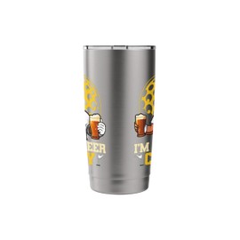 Pub Golf Beer Caddy Funny Bar Golf Stainless Steel Insulated Tumbler
