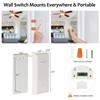 Suraielec Wireless Light Switch and Receiver Kit, 15A High Power,